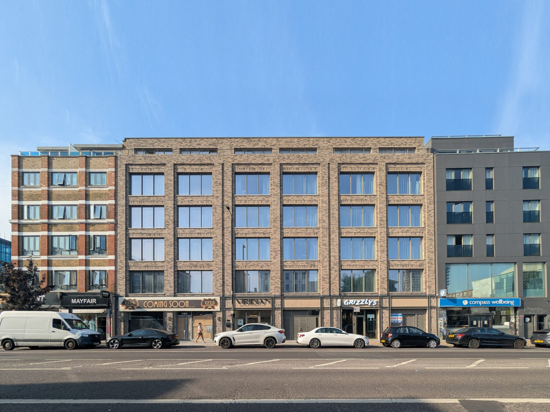 239-249 Commercial Road Street Elevation Serviced Apartments Retail